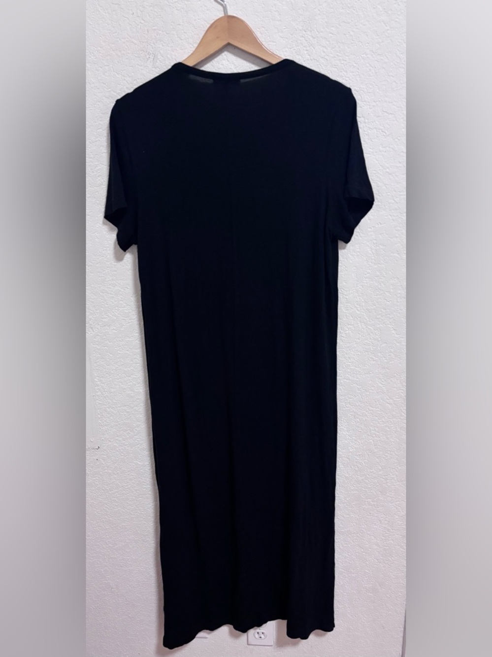Quince Bamboo Jersey Maternity & Nursing T-Shirt Dress - Picture 7 of 9